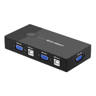 سوئیچ KVM دو پورت VGA یوگرین مدل CM595