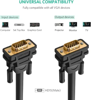 کابل VGA یوگرین 10 متری مدل VG101