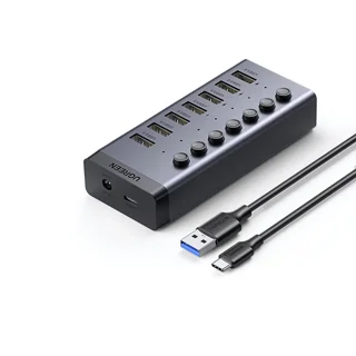 هاب 7 پورت USB 3.0 یوگرین CM481