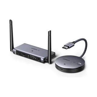 فرستنده و گیرنده بیسیم HDMI یوگرین مدل CM586 (برد 50 متر، 4K)