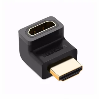 مبدل HDMI 2.0 نری به مادگی زاویهدار 90 درجه یوگرین مدل HD112