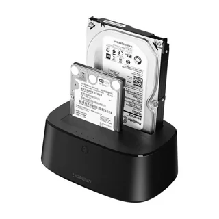 داک هارد دو شیار و کلونر SATA به USB 3.0 یوگرین CM198